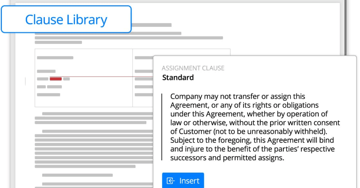 Clause Libraries for InHouse GCs Lexion
